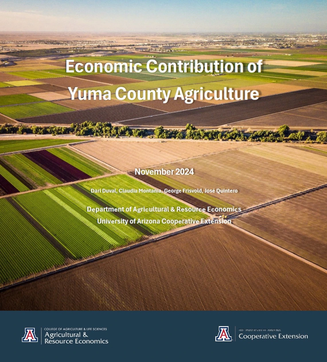 Dr. George Frisvold's November 2024 report